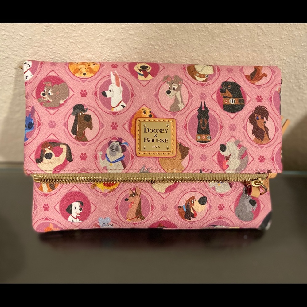 Beautiful Disney Dooney & Bourke dog foldover